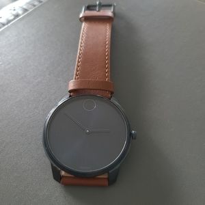 Movado Bold Bold Blue IP Strap Mens Watch